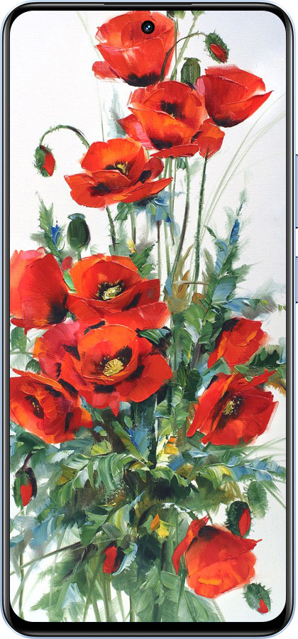 TPU чехол Маки для Realme 12 4G - 523b-3785 изображение 