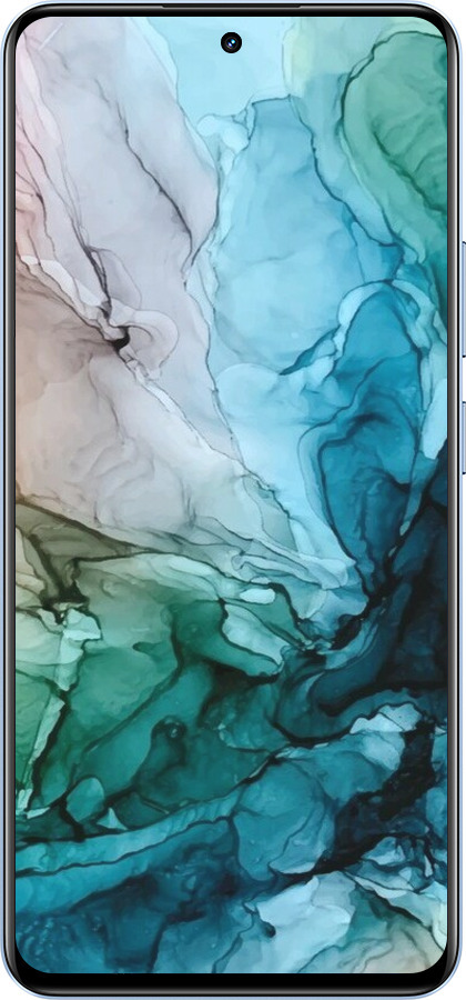 TPU чехол С красочной абстрактной картиной Соленые берега для Realme 12 4G - 6405b-3785 изображение 
