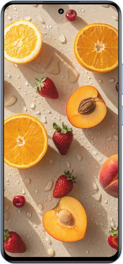 TPU чехол Фрукты 3 для Realme 12 4G - 6703b-3785 изображение 