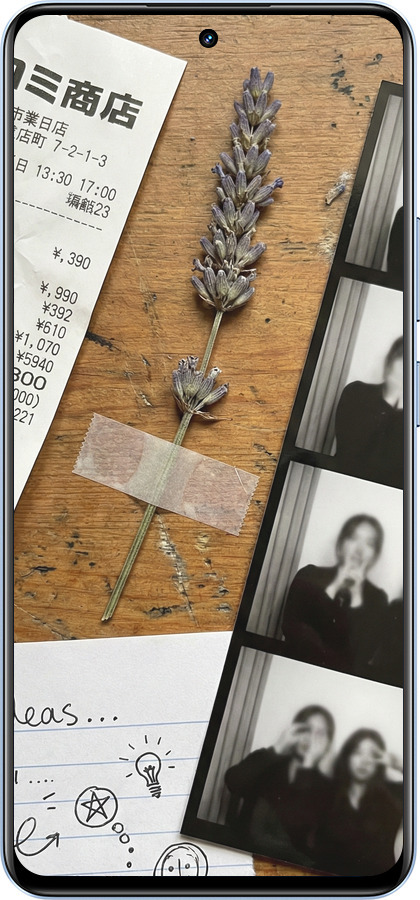 TPU чехол Aesthetic Scrapbook Collage для Realme 12 4G - 6773b-3785 изображение 