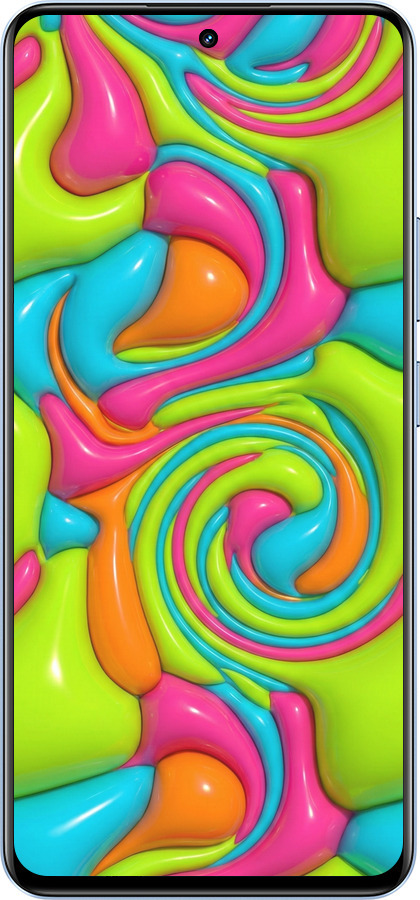 TPU чехол Y2K Jelly Dream для Realme 12 4G - 6780b-3785 изображение 