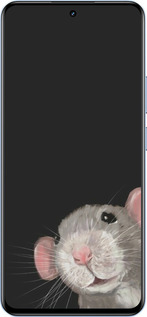 Силиконовый чехол The Peeking Rat для Realme 12 4G - 6442u-3785 изображение 