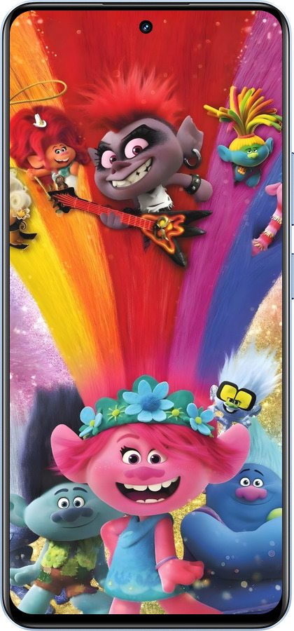 Силиконовый чехол Троли для Realme 12 4G - 6343u-3785 изображение 