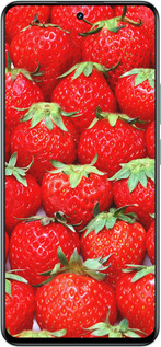 TPU чехол Клубника для Realme 12+ - 6020b-3650 изображение 