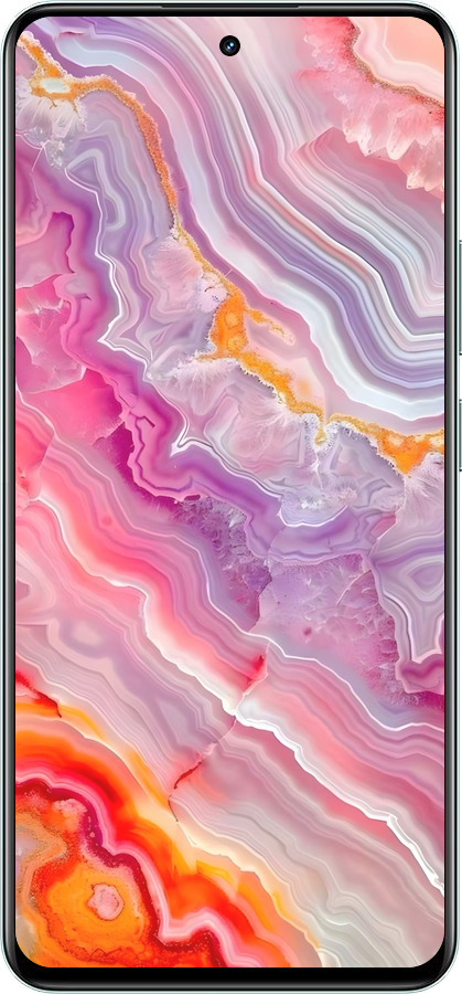 Силіконовий чехол Мрамор 2 для Realme 12+ - 6307u-3650 изображение 
