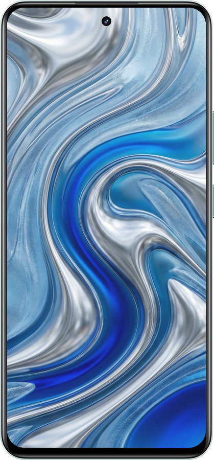 Силиконовый чехол Liquid Chrome для Realme 12+ - 6781u-3650 изображение 