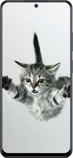 TPU чехол Летящий котёнок для Realme 13+ 5G - 2322b-3891 изображение 
