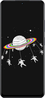 TPU чехол Місячна карусель для Realme 13+ 5G - 4136b-3891 изображение 