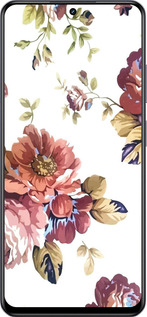 TPU чехол Vintage flowers для Realme 13+ 5G - 4333b-3891 изображение 