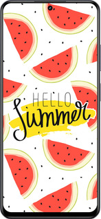 TPU чехол Hello Summer для Realme 13+ 5G - 4356b-3891 изображение 