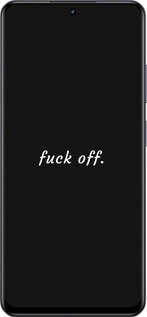 TPU чехол Fuck off для Realme 13+ 5G - 4731b-3891 изображение 