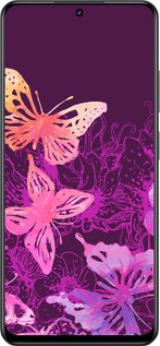 TPU чехол Бабочки v2 для Realme 13+ 5G - 5475b-3891 изображение 