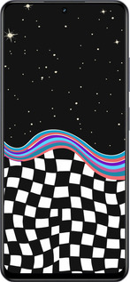 TPU чехол Абстрактный космос для Realme 13+ 5G - 5512b-3891 изображение 