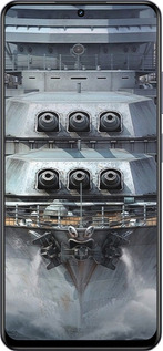 TPU чехол Лінкор, world of tanks, wargaming, військовий корабель для Realme 13+ 5G - 6453b-3891 изображение 