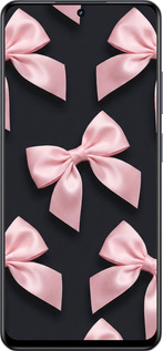 TPU чехол Coquette Ribbons Dark Coquette для Realme 13+ 5G - 6767b-3891 изображение 