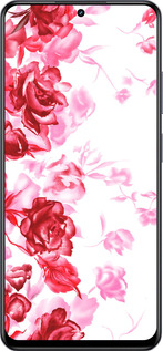 TPU чехол Нарисованные розы для Realme 13+ 5G - 724b-3891 изображение 