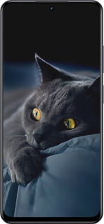 TPU чехол Димчастий кіт для Realme 13+ 5G - 825b-3891 изображение 