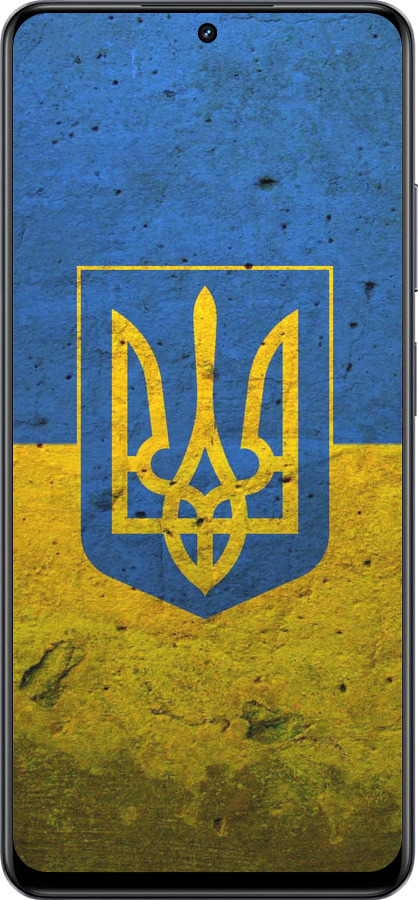 TPU чехол Флаг и герб Украины 2 для Realme 13+ 5G - 378b-3891 изображение 