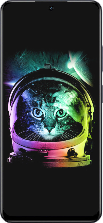 TPU чехол Кіт-астронавт для Realme 13+ 5G - 4154b-3891 изображение 