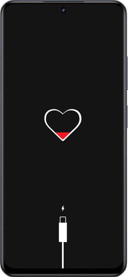 TPU чехол Підзарядка серця для Realme 13+ 5G - 4274b-3891 изображение 