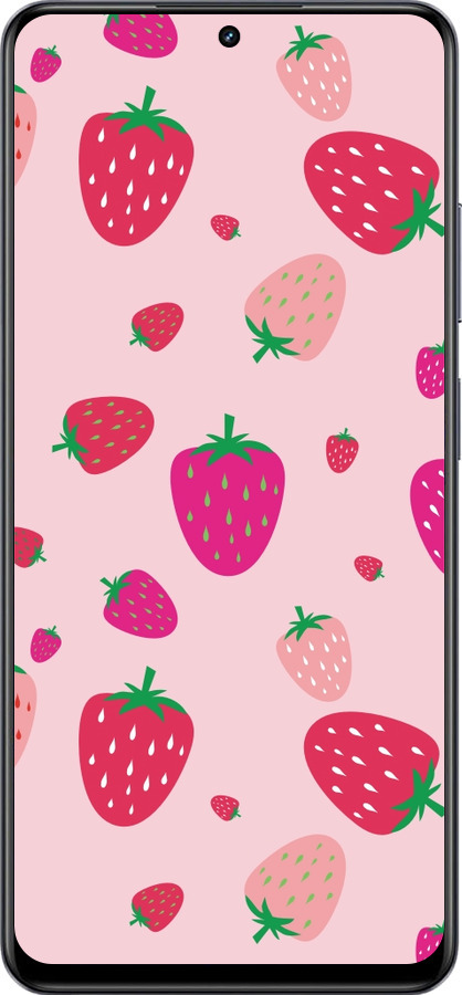 TPU чехол Полунички для Realme 13+ 5G - 4332b-3891 изображение 