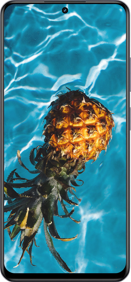 TPU чехол Ананас на воді для Realme 13+ 5G - 4384b-3891 изображение 