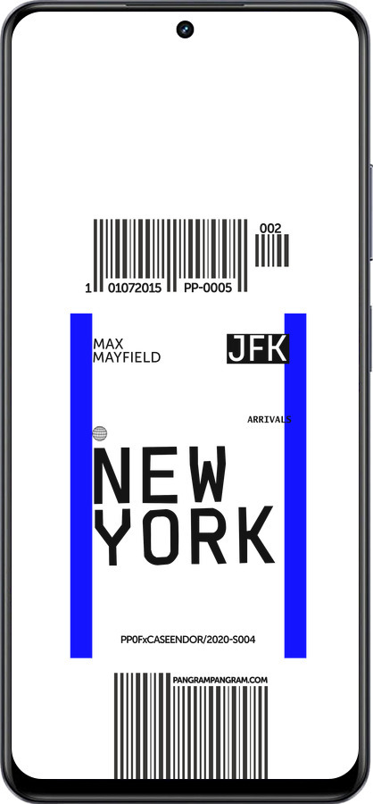 TPU чехол New York для Realme 13+ 5G - 4861b-3891 изображение 