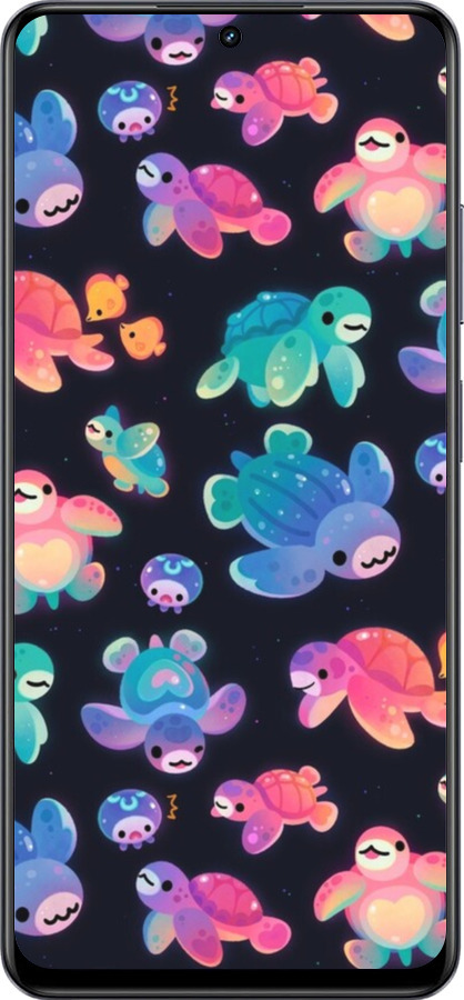 TPU чехол № 5411 для Realme 13+ 5G - 5411b-3891 изображение 