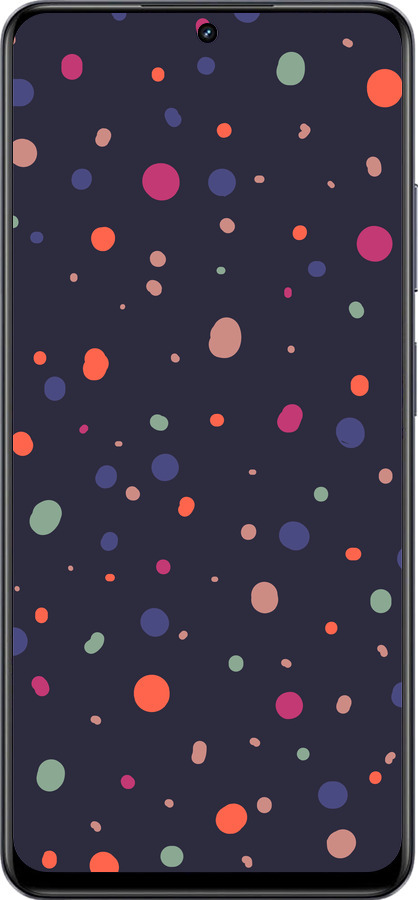 TPU чехол Горошек v2 для Realme 13+ 5G - 5599b-3891 изображение 
