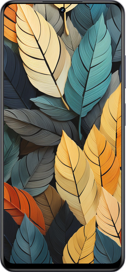 TPU чехол Кольорове листя для Realme 13+ 5G - 5644b-3891 изображение 