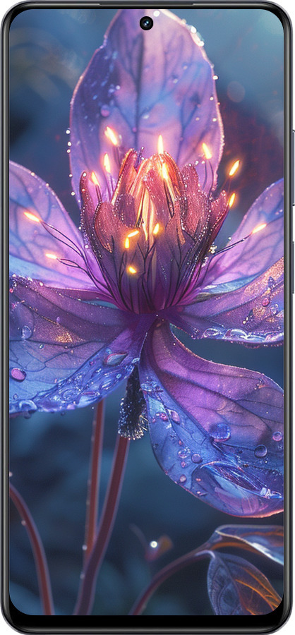 TPU чехол Магический цветок для Realme 13+ 5G - 6038b-3891 изображение 