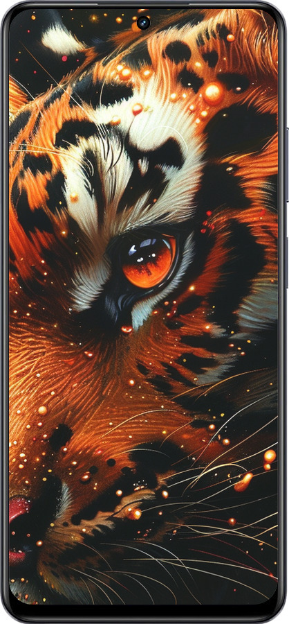 TPU чехол Tiger для Realme 13+ 5G - 6053b-3891 изображение 