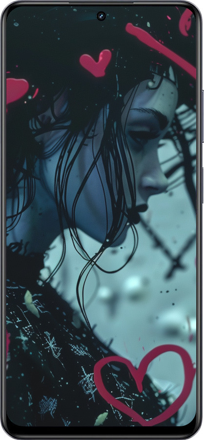TPU чехол XO Love v2 для Realme 13+ 5G - 6057b-3891 изображение 