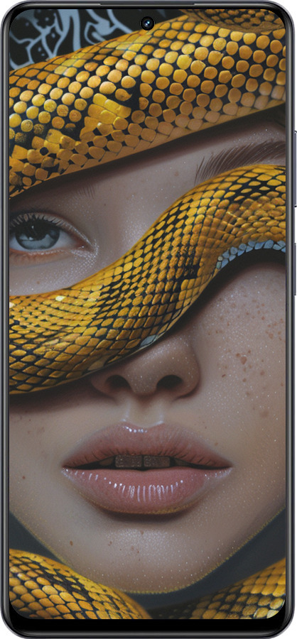 TPU чехол Объятия змеи для Realme 13+ 5G - 6081b-3891 изображение 