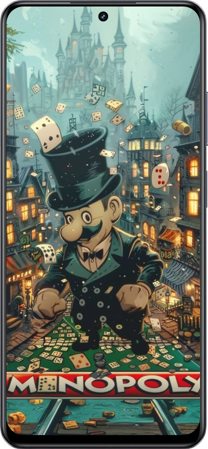 TPU чехол Казковий Monopoly для Realme 13+ 5G - 6086b-3891 изображение 