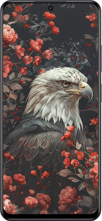 TPU чехол Цветочный страж для Realme 13+ 5G - 6102b-3891 изображение 