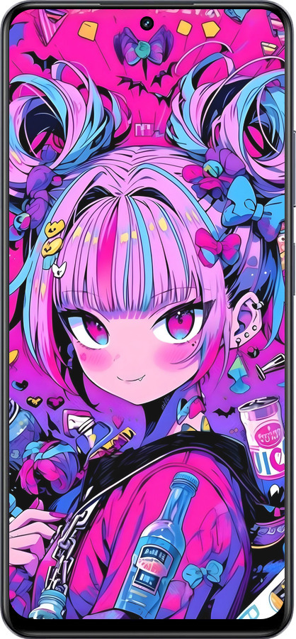 TPU чехол Аниме милаха для Realme 13+ 5G - 6314b-3891 изображение 
