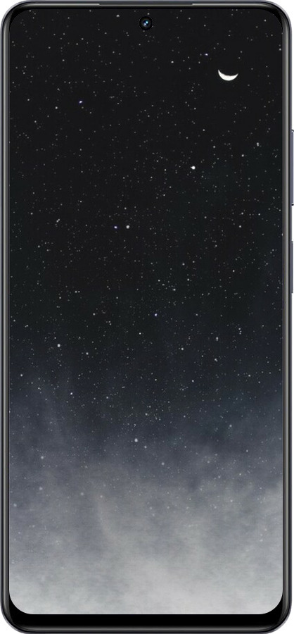TPU чехол Голубые облака, Голубая луна для Realme 13+ 5G - 6396b-3891 изображение 