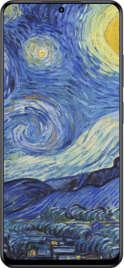 TPU чехол «Зоряна ніч» Вінсента Ван Гога для Realme 13+ 5G - 6433b-3891 изображение 