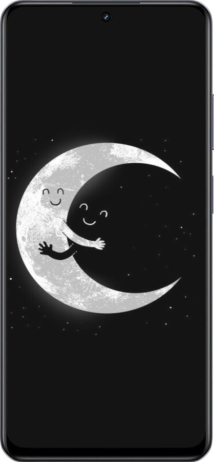 TPU чехол Лунные объятия для Realme 13+ 5G - 6508b-3891 изображение 
