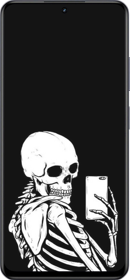 TPU чехол Скелет робить Selfie для Realme 13+ 5G - 6535b-3891 изображение 