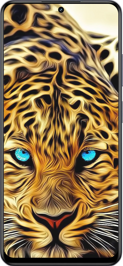 TPU чехол Леопард для Realme 13+ 5G - 6611b-3891 изображение 