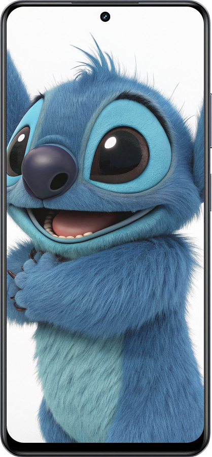 TPU чехол Стич 1 для Realme 13+ 5G - 6686b-3891 изображение 