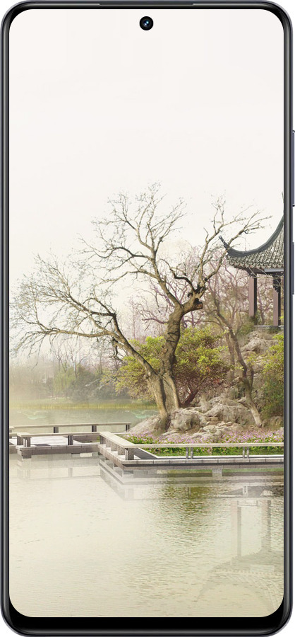 TPU чехол Японский пейзаж для Realme 13+ 5G - 776b-3891 изображение 