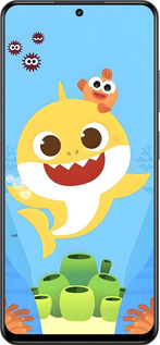 Силіконовий чехол Бейби Шарк для Realme 13+ 5G - 6303u-3891 изображение 