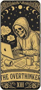 Силіконовий чехол The Overthinker для Realme 13 PRO / 13 PRO+ - 6774u-3789 изображение 