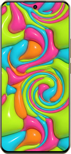 Силиконовый чехол Y2K Jelly Dream для Realme 13 PRO / 13 PRO+ - 6780u-3789 изображение 