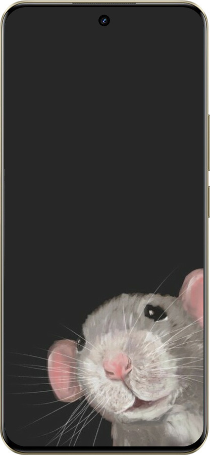 Силіконовий чехол The Peeking Rat для Realme 13 PRO / 13 PRO+ - 6442u-3789 изображение 
