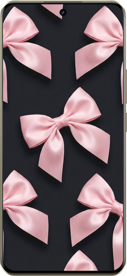 Силиконовый чехол Coquette Ribbons Dark Coquette для Realme 13 PRO / 13 PRO+ - 6767u-3789 изображение 