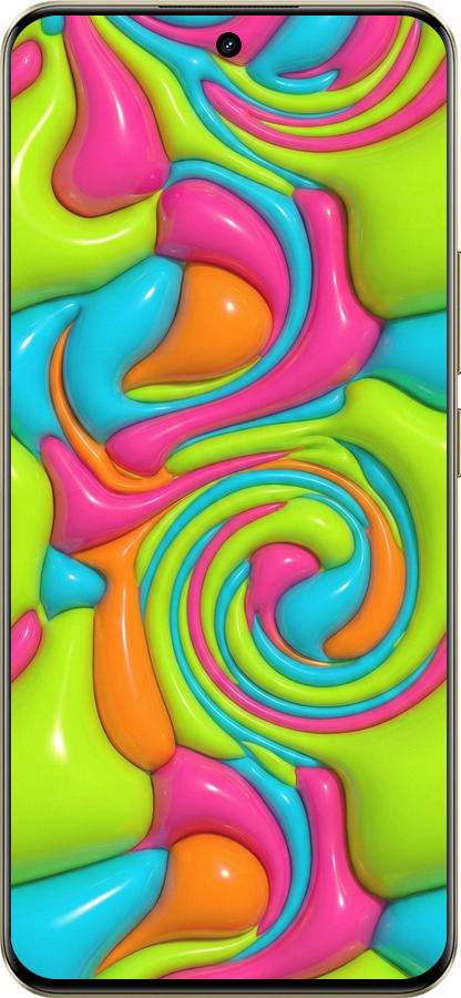 Силиконовый чехол Y2K Jelly Dream для Realme 13 PRO / 13 PRO+ - 6780u-3789 изображение 